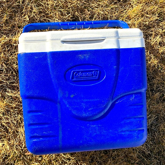 Coleman Excursion Cooler Blue & White 9 Quart Model 6209 - Picture 1 of 4